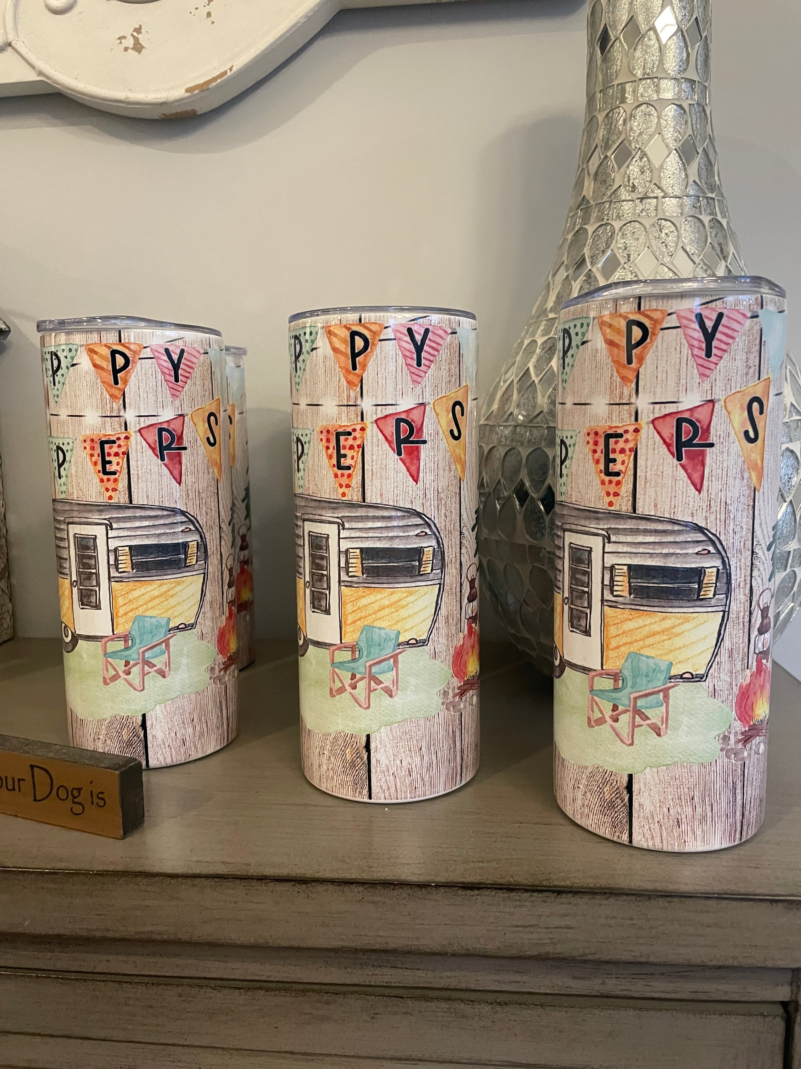 Happy Camper Tumbler – DART Boutique